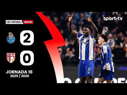 Resumo: FC Porto 2-0 AFS - Liga Portugal Betclic | sport tv