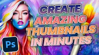 Use Adobe Generative Fill to Create YouTube Thumbnails in MINUTES! | Photoshop AI Tools