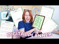 My Digital Planner for 2024!! iPad Planning on GoodNotes with a Daily & Weekly Dated Digital Planner