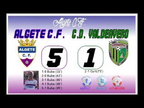 RESULTADO SENIOR ALGETE CF vs VALDEAVERO