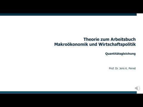 Quantitätsgleichung