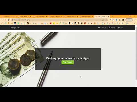 Daily Expense Tracker in PHP Application Projects