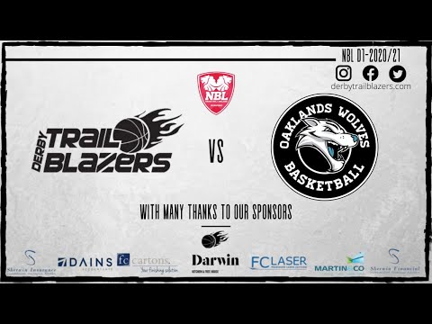 Derby Trailblazers vs Oaklands Wolves - NBL Division 1