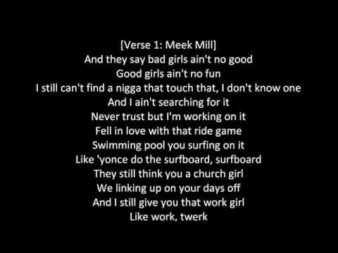 Meek Mill Ft Nicki Minaj Bad For You Lyrics