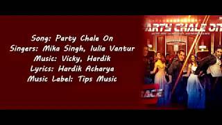Party Chale on -- Race 3 full song with lyrics