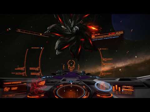 How I Kill a Thargoid (Cyclops) in less than a minute! (4 Shard Cannons)