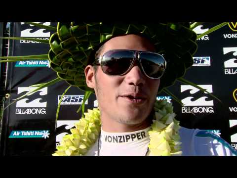 2010 BILLABONG PRO TAHITI VON ZIPPER TRIALS DAY 2