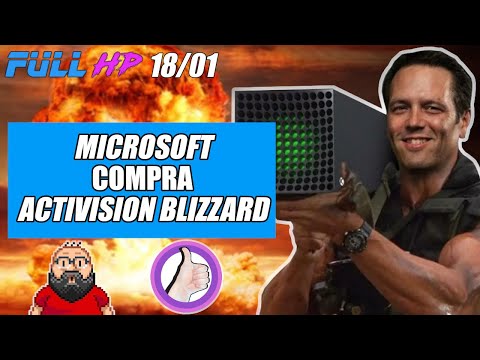 MICROSOFT compra ACTIVISION BLIZZARD. BOMBAZO HISTÓRICO. Con PAZOS64 y RESEÑAS CORTAS - Full HP 770