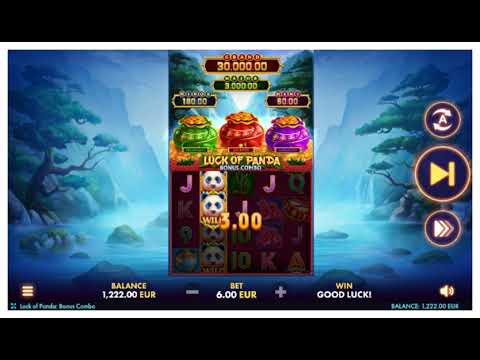 Luck of Panda Bonus Combo – Video Gameplay