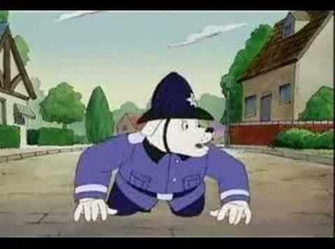 Rupert bear And The Chalk Drawings prt 2