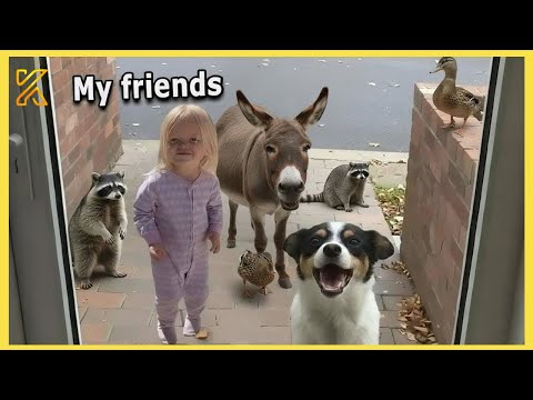 🐾When Your Baby Brings Home a Friend 🤣 | Cute Babies and Animals Compilation