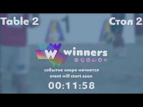 Winners League  04.08.21  Kolomiets Vladimir Zhukov Vladislav    17:30