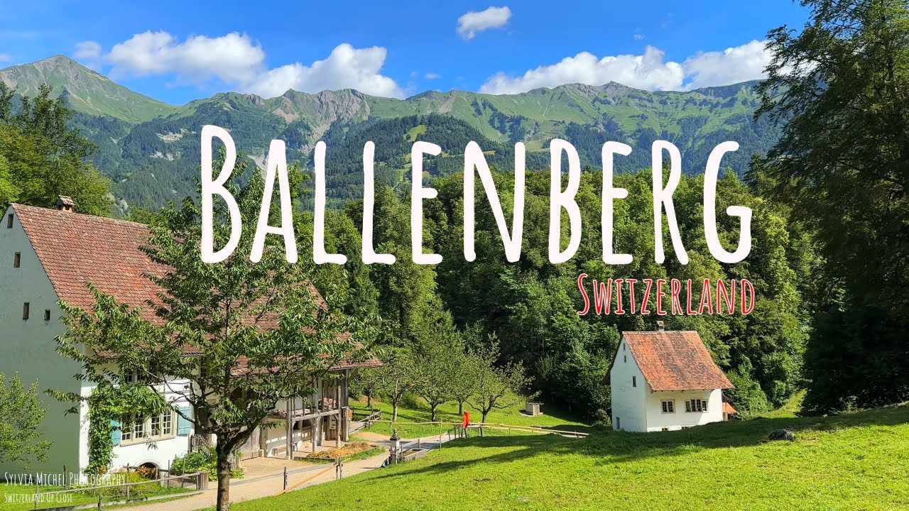 Experience the magic as a traveler embarks on an enchanting journey through the open-air museum, Ballenberg.