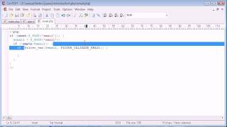 jQuery Tutorial - 109 - Email validation