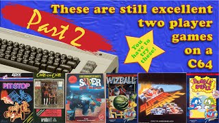 Part 2 of Excellent Two player retro games on Commodore 64 from 80 century