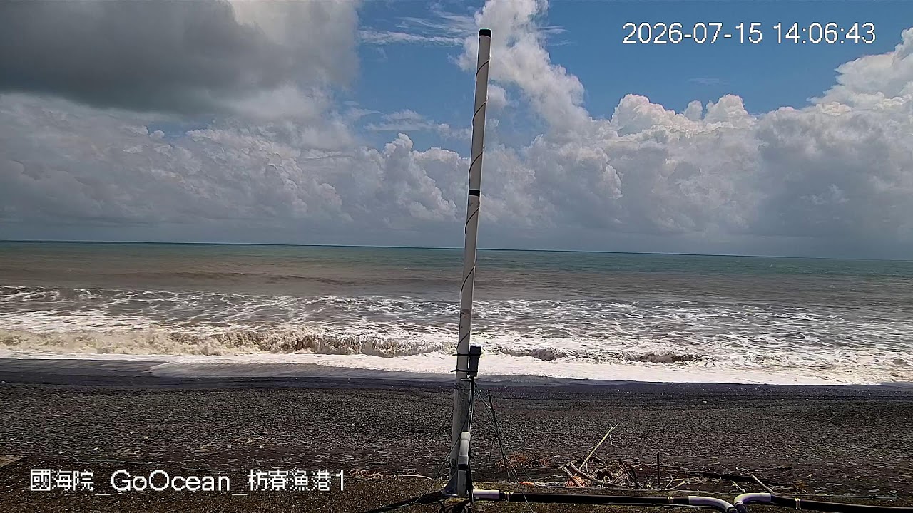 Live webcam view of Fangliao Fishing Harbor Waterfront