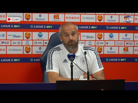 J2 | Quevilly 1-2 Bastia : Conf. d’après-match de M. Chabert