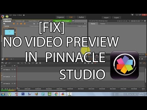 [FIX] Pinnacle Studio No Video Preview Issue Video