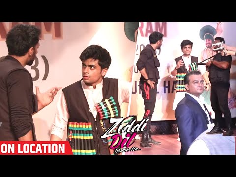 Ziddi Dil Maane Na | Balli, Monami And Other Cadets Try To Safeguard CM From Tilli | On Location