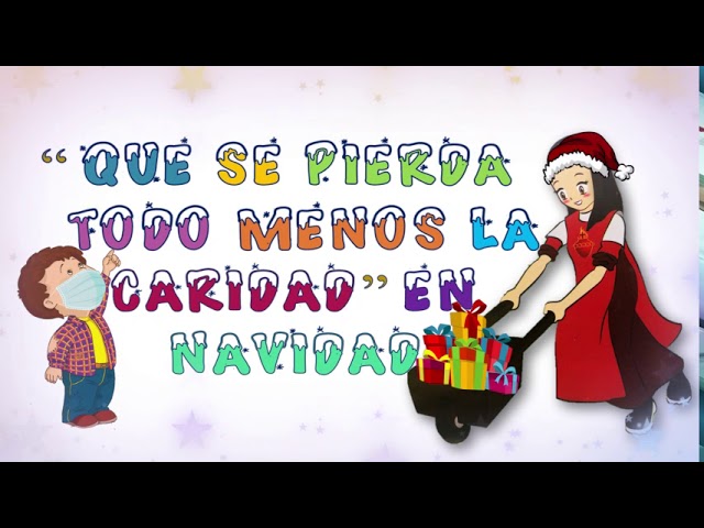 Proyección Social - que se pierda todo menos la caridad en Navidad