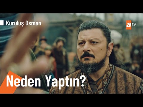 Osman Bey, Gündüz Bey'e el kaldırıyor! - @KurulusOsman 87. Bölüm