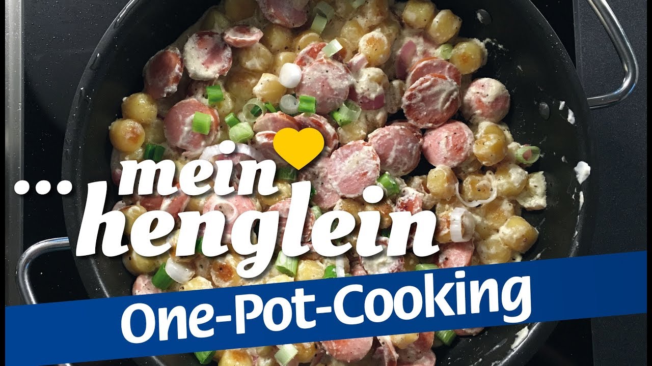 One-Pot-Cooking mit HENGLEIN und Kartoffel-Gnocchi