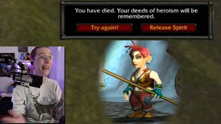 First Hardcore Classic Death at Level 15 after 14 Hours Played