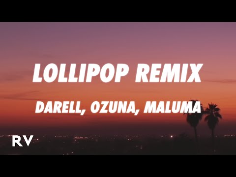 Darell, Ozuna, Maluma - Lollipop (Remix) (Letra/Lyrics)