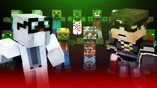 ZOMBIE OUTBREAK! | Minecraft Roleplay [The Mo Zombies Mod]