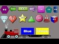 Shapes Colors Sorting Song For Kids Colors Train Educational Games Geometric Shapes