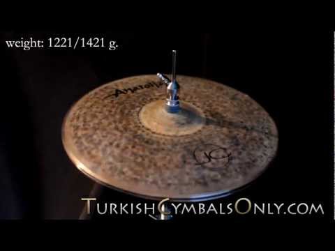 Anatolian 14" JC Chocolate Move Hi-Hat 2020s image 7