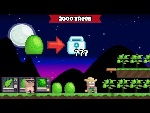 HOW MUCH CAN YOU GET  PROFIT FROM 2K BUSH TREES | Growtopia HOW TO GET PROFIT