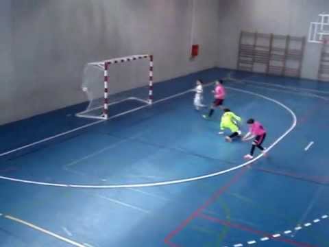 Gol de Caja Segovia Oroquieta espinillo B a Union Tres Cantos M-607