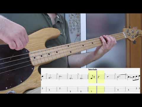 Gary Moore - Parisienne Walkways Bass Cover with TAB