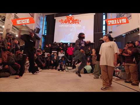JUSTICIERS (RUBIX & JUNIOR) VS SPIDER & K-YOO - 100 danciBel 2026 PARIS QUAL - TOP8 HIPHOP 2V2