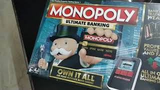 HASBRO Monopoly Game : Ultimate Banking Edition | with bank cards