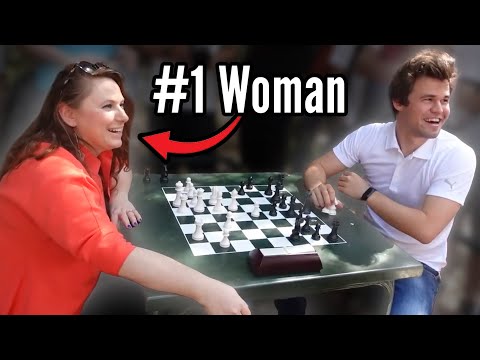 I Recorded Judit Polgar BEATING Magnus Carlsen