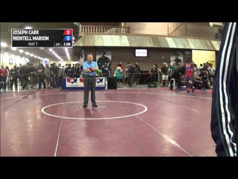 70 kg CR1 - Joseph Carr (Carr Wrestling Academy) vs Montell Marion (TMWC)