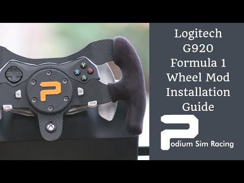 Logitech G920 Formula 1 Wheel Mod Installation Guide
