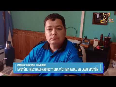 ➡️Epuyén: tres naufragios y una víctima fatal en Lago Epuyén⬅️