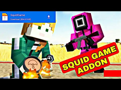 SQUID GAME ADDON FOR MINECRAFT POCKET EDITION