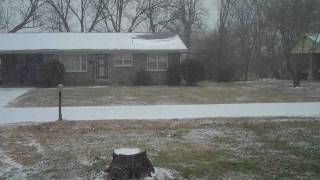 preview picture of video 'Great Blizzard of 2010: Henderson, TN (Part 1)'