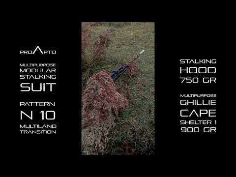 Italian Army Snipers training with Multipurpose Modular Stalking Suit in our Pattern n.10
