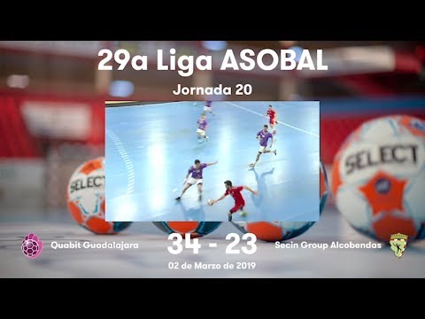 LIGA ASOBAL J20: Quabit Guadalajara - Secin Group Alcobendas 34-23