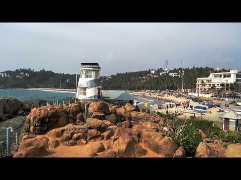 Kerala Trip, full view of kovallam beach 2016 (Edla Sathish)