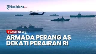 Operasi Rahasia! Armada Perang AS Merapat ke Dekat Wilayah Indonesia demi Buru Tanker Iran
