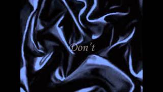 Don&#39;t tear me down