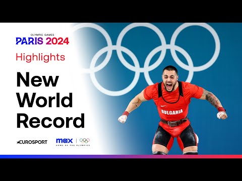 WORLD RECORD! 🏋️‍♂️ | Karlos Nasar Makes History In Men's 89KG Weightlifting Highlights | #Paris2024