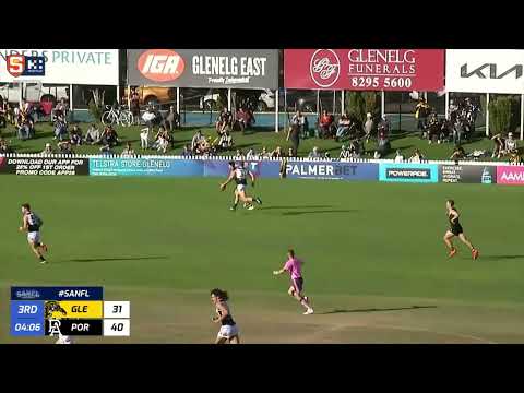 Rd 5 SANFL Snapshot - Glenelg's Cole Gerloff finishes excellent coast-to-coast team play