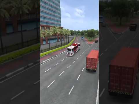 Bus simulator game || bus speed of out control ☠️ #simulator #bus #gaming